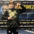 Batley Amateur Boxing Club's Callum Armstrong is an area title winner after just one year in the sport.
