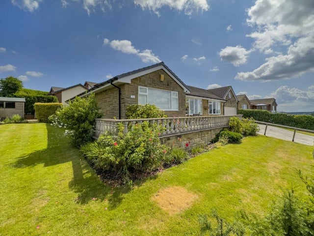 This property on Woodlands Road, Birstall, is on sale with Watsons Property Services, priced £525,000