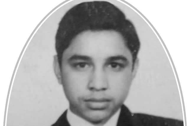 Mr. Haji Liaquat Ali in 1967 at the age of 11.