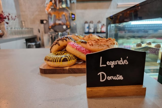 The cafe's doughnuts could prove to be a popular treat!