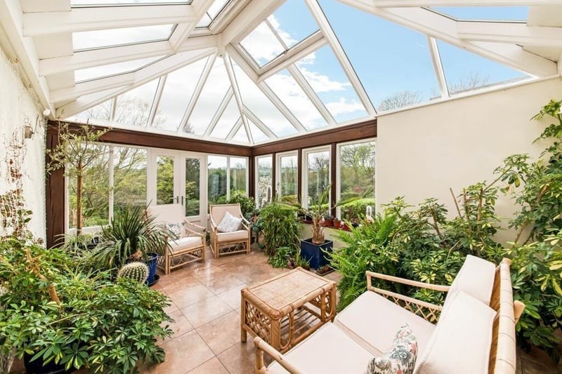 The conservatory, or garden room.