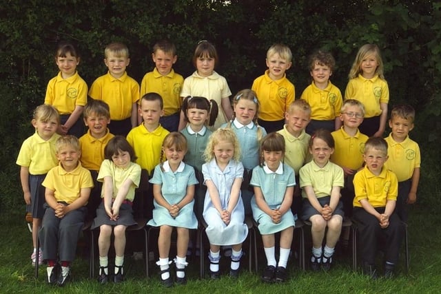 St Mary's First and Nursery reception class 2005.
