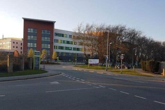 Pinderfields Hospital, which is one of three sites run by the Mid Yorkshire trust.