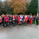 The bikers set off from Wilton Park in Batley.
