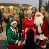 Nichola Garland, as Mrs Claus, at last year's Christmas lights switch on. The 2022 event is due to take place this Saturday, November 12 - and promises to provide people with Christmas cheer ‘without creating an excessive bill.’