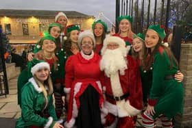 Nichola Garland, as Mrs Claus, at last year's Christmas lights switch on. The 2022 event is due to take place this Saturday, November 12 - and promises to provide people with Christmas cheer ‘without creating an excessive bill.’