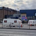 Kirklees Council has confirmed the process to evict travellers camped at Dewsbury Sports Centre is 'underway'.