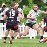 Dewsbury Rams’ heroic 2023 Challenge Cup journey was ended by London Broncos despite a courageous display in the capital. (Photo credit: Thomas Fynn)