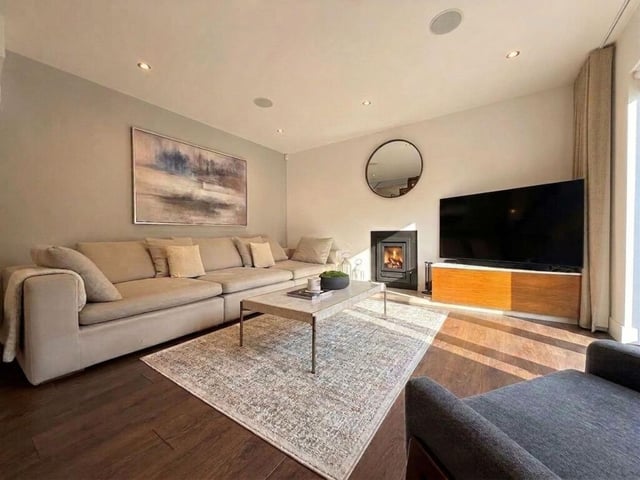 The living area.