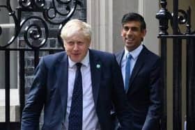 Conservative MP Rishi Sunak, pictured with Boris Johnson at Downing Street is the favourite in Yorkshire to be the next Prime Minister.