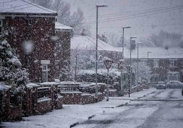 A property expert has issued a warning to homeowners as snow warnings continue.