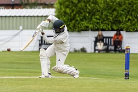 Yousaf Baber hit a sparkling century for Cleckheaton against Gomersal. Picture: Scott Merrylees
