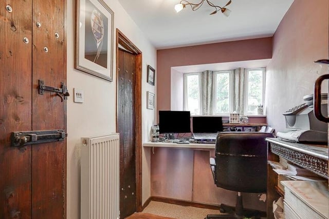 The office or study is ideal for working from home.