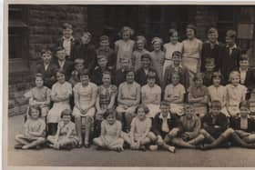 Pictured in the early 1930s are pupils of Ronnie's old school in Mill Lane, Hanging Heaton. They could never have foreseen that war was looming - but it was. Some may even have gone to war as Ronnie did.