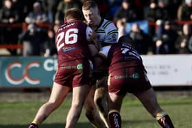 Action from Batley Bulldogs' Boxing Day game against Dewsbury Rams. Picture: TCF Photography