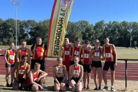 The Spenborough AC team enjoyed victory in the last Northern Senior League meeting of the season.