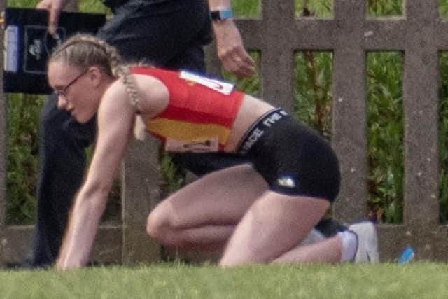 Soraya Crodden had a first and a second place finish for Spenborough AC in the second Northern Senior League fixture at the Princess Mary Stadium.