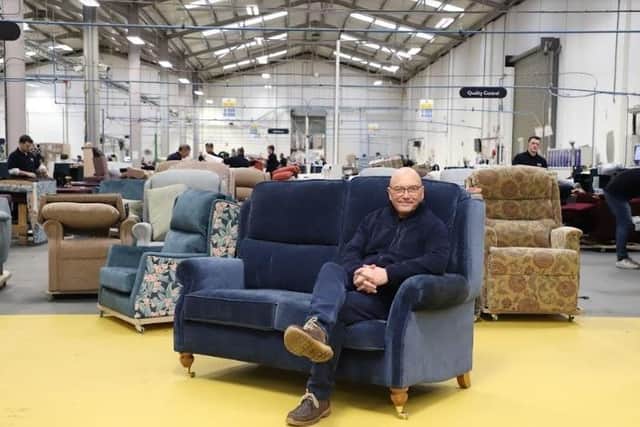 Gregg Wallace explores the Batley factory to find out how the company make over 5,000 sofas every year.