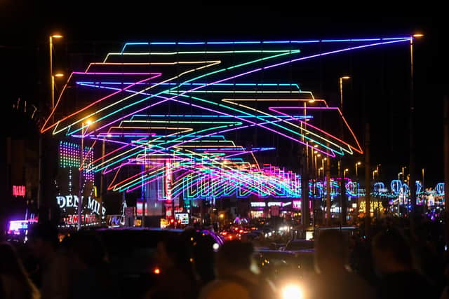 Blackpool illuminations switch-on 2022