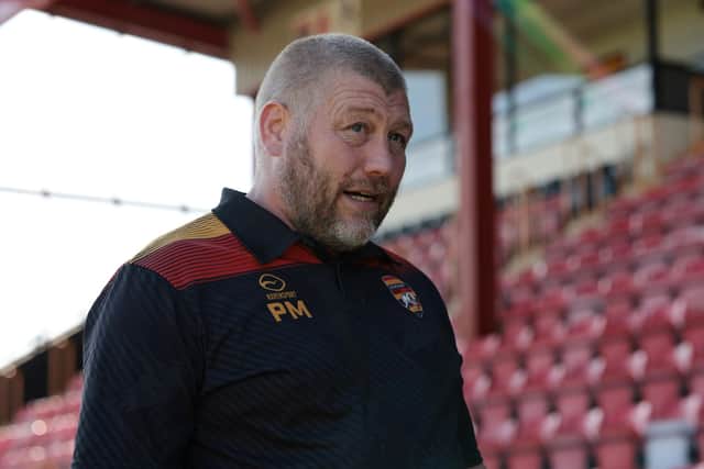 Dewsbury Rams' head coach Paul March. Photo by John Clifton.