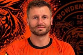 Sam Blewett was man of the match in Howden Clough's draw with Wetherby Athletic. Picture: Howden Clough FC