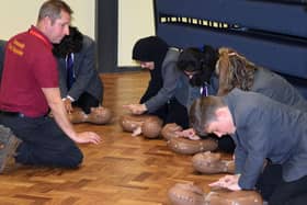 Pupils at Thornhill Community Academy were given the opportunity to learn the techniques of performing CPR in a special training event as part of Restart a Heart Day.