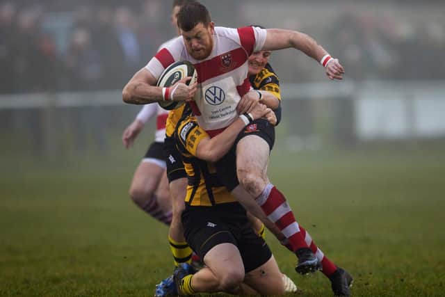 Tom Hainsworth scored two tries for Cleckheaton in their second victory of the season.