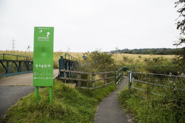 2. Dewsbury Country Park, Park Road, Dewsbury - located on a former landfill site between Dewsbury Moor, Ravensthorpe and Heckmondwike, this park, according to the Kirklees website, "is one of the largest new areas of tree planting in the north of England."