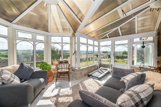Completing the ground floor is a spacious P-shaped conservatory which is the ideal place to relax or entertain guests whilst enjoying the stunning views.