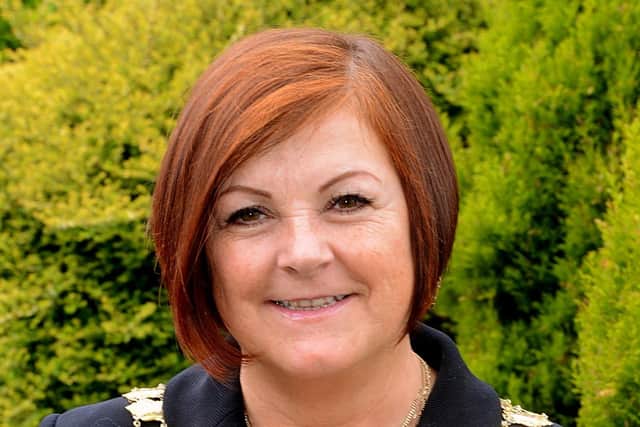 Coun Vivien Lees-Hamilton the former Mayor of Mirfield.