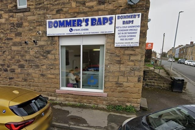 Bommer's Baps on Lees Hall Road, Dewsbury, has a 4.8 star rating and 40 reviews.