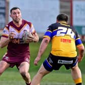 Batley Bulldogs’ head coach Mark Moxon has described Dane Manning as “an outstanding figure” as the club prepares for the forward’s testimonial against Heavy Woollen ARL on Sunday, January 21 (kick off 2pm). (Photo credit: Paul Butterfield)