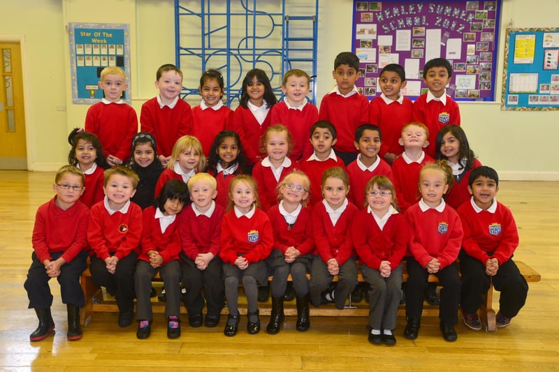 School Starters at Healey Junior and Infant school in 2012.