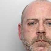 Michael Lambert, 49, from Batley, was jailed at Leeds Crown Court after pleading guilty to domestic offending taking place over an eight-year period.