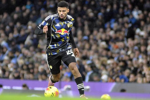 James Justin sealed Leeds United's FA Cup third round victory at Derby County with his first goal for the club.