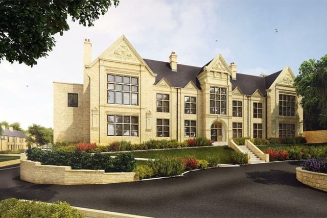 An artists impression of how the former Batley & District Cottage Hospital could look following renovations. (Image: Fernbrook Associates Ltd)