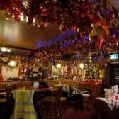 Take a look inside this marvellously festive Mirfield pub.