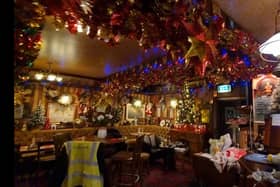 Take a look inside this marvellously festive Mirfield pub.