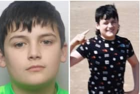 Kai, aged 12, was last seen outside Teals Garage, on Leeds Road, Mirfield at 6. 45pm yesterday, June 14.