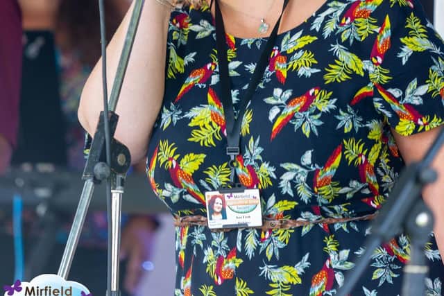 Local singer Karen Clegg.