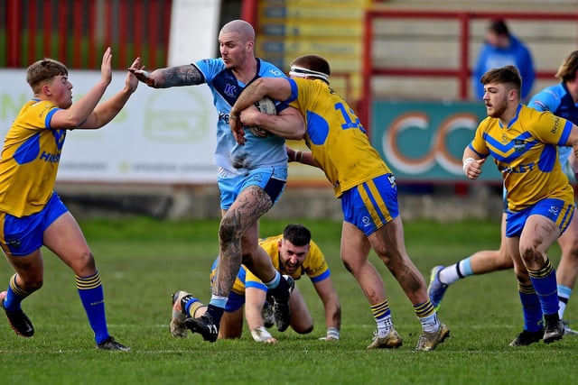 24. Hunslet ARLFC 6-80 Batley Bulldogs, fourth round of the Challenge Cup, Sunday, April 2, 2023. (Photo credit: Paul Butterfield)