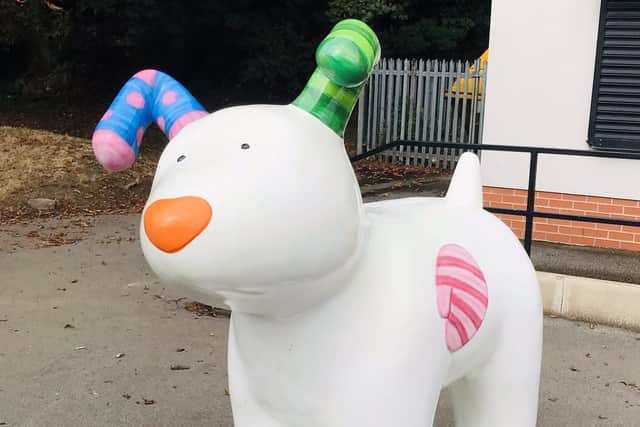 The ‘Classic’ Snowdog has been temporarily taken off the trail.