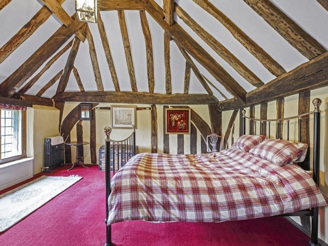 One of the large double bedrooms within the Hall