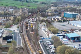 The Transpennine Route Upgrade (TRU) has thanked passengers while the railway line between Ravensthorpe, Mirfield and Huddersfield was closed.