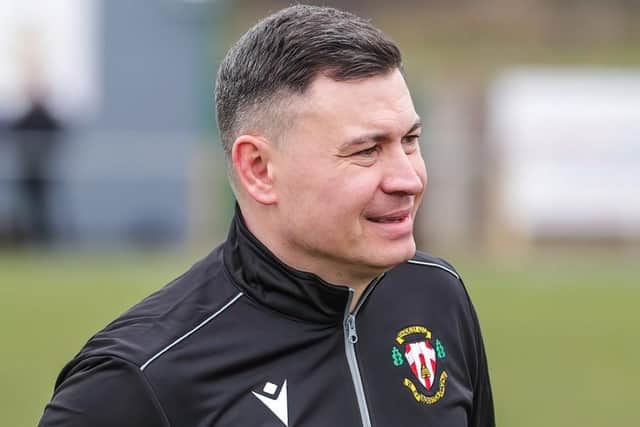 Danny Forrest has taken over as the new Liversedge FC manager.