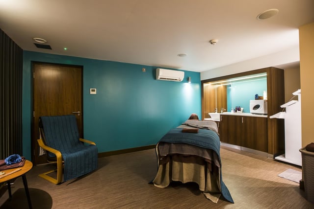 1. Treatment room at Dream Spa, Gomersal Park Hotel.