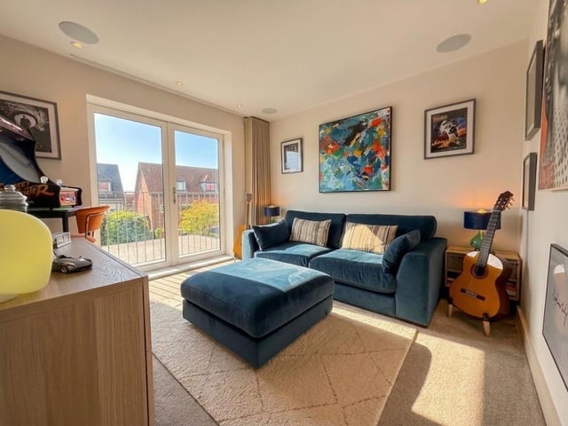 The first-floor snug.