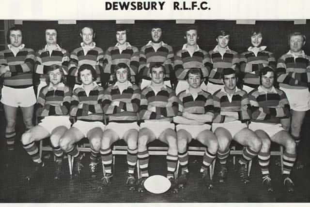 The Dewsbury team from the 1973 Championship final