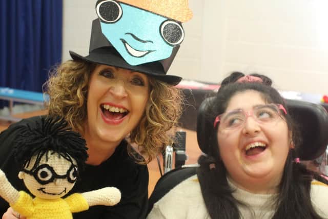 Fairfield School, which provides provision for four to 19-year-olds with a wide range of complex needs, on White Lee Road, hosted a UK premiere of Gwyn McCormack’s Marvin’s Story Time Show: The Big Sea Adventure, performed in front of 15 children and their teachers and carers.