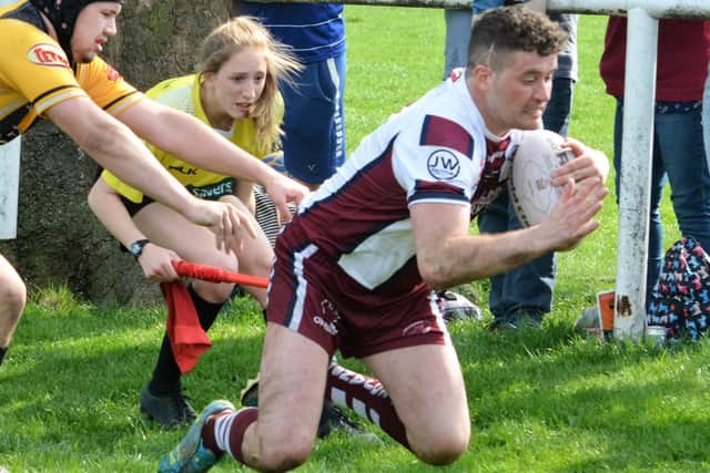 Joss Ratcliffe scored Thornhill Trojans' only try in their defeat at Heworth.